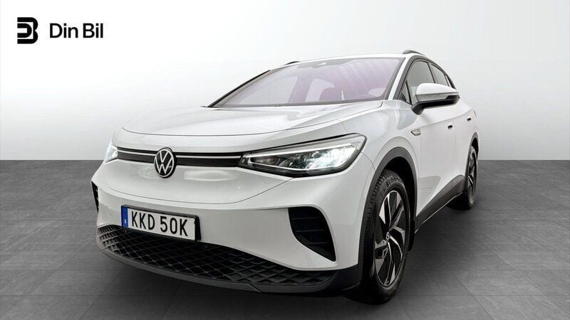 Vit Begagnad 2021 VW ID.4 Comfortline SUV | 369 900 kr (Marknadspris) - Bild 1/4