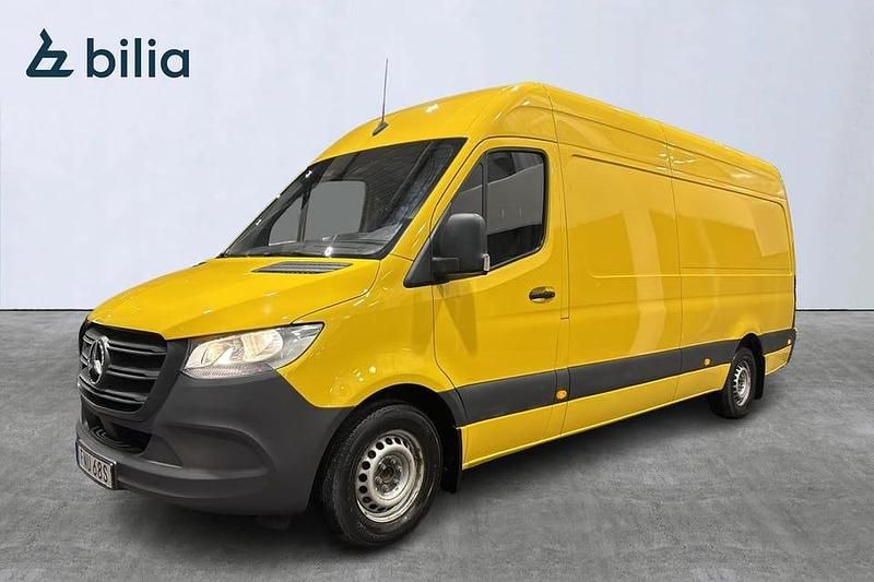 Gul Begagnad 2021 Mercedes Sprinter Van | 359 000 kr (Dyr) - Bild 1/4