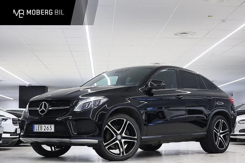 Svart Begagnad 2015 Mercedes GLE450 AMG AMG Sportkupé | 379 900 kr (Marknadspris) - Bild 1/3