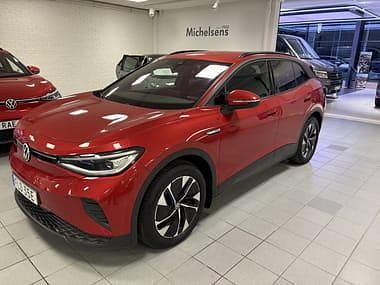 Kings red metallic Begagnad 2022 VW ID.4 Pro SUV | 319 900 kr (Lite dyr) - Bild 1/4
