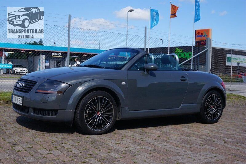 Mörkgrå (grå) Begagnad 2000 Audi TT Roadster Cab | 109 500 kr - Bild 1/4