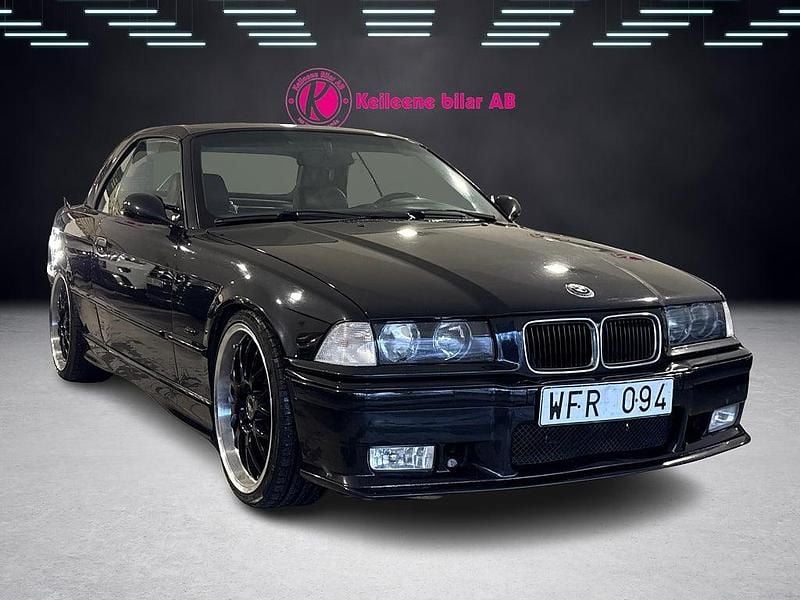 Begagnad BMW 328 Cabriolet 193 HK (141 kW) 1995 Mörkgrå Cab