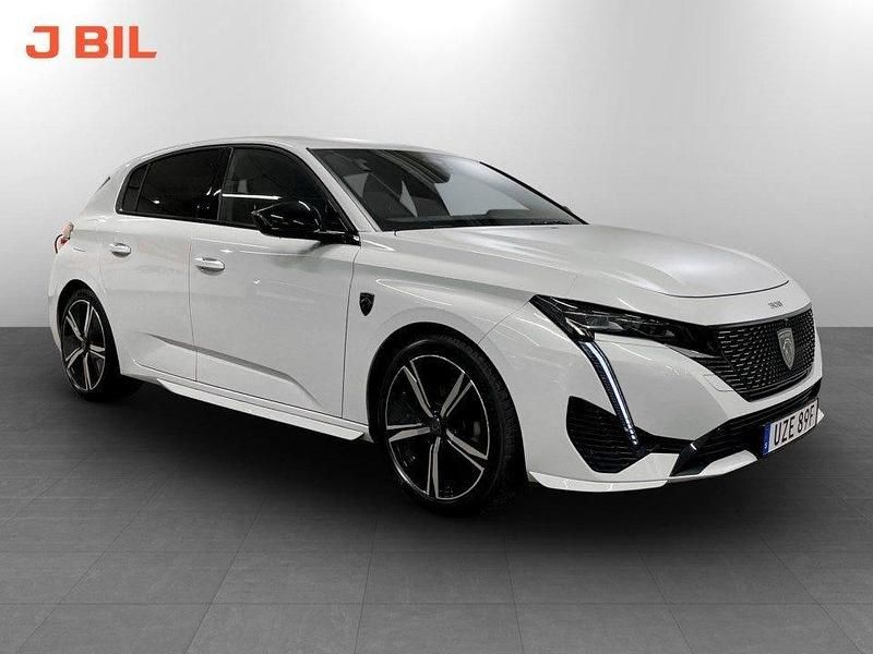 Vit Begagnad 2024 Peugeot 308 GTi Halvkombi | 229 900 kr (Bra pris) - Bild 1/4