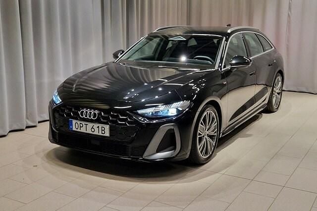 Mytsvart metallic Begagnad 2025 Audi A5 S-Line Kombi | 609 500 kr (Marknadspris) - Bild 1/4