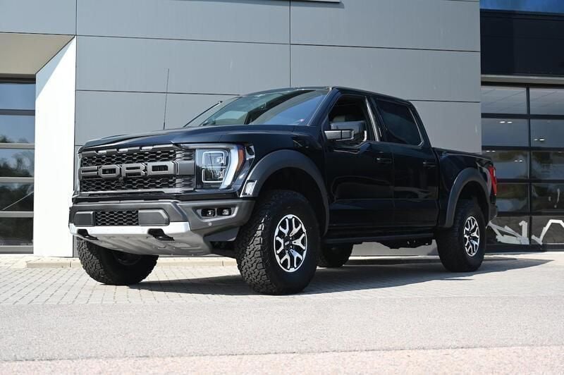 Svart Begagnad 2023 Ford F-150 Raptor Pickup | 1 360 000 kr - Bild 1/4