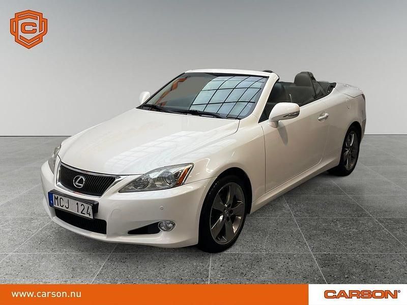 Vit Begagnad 2011 Lexus IS250 Cab | 169 900 kr - Bild 1/3