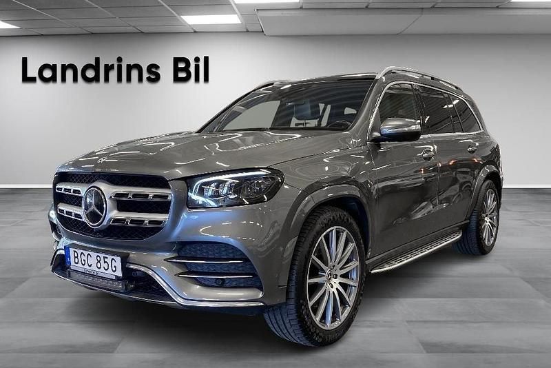 Grå Begagnad 2020 Mercedes GLS400 AMG SUV | 699 000 kr (Marknadspris) - Bild 1/4