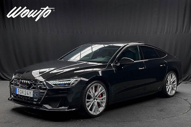 Svart Begagnad 2023 Audi S7 Sportback Sport Halvkombi | 849 800 kr - Bild 1/3