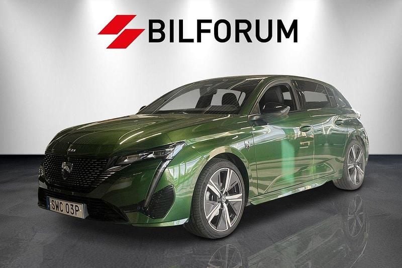 Grön Begagnad 2022 Peugeot 308 GTi Halvkombi | 217 900 kr (Marknadspris) - Bild 1/4