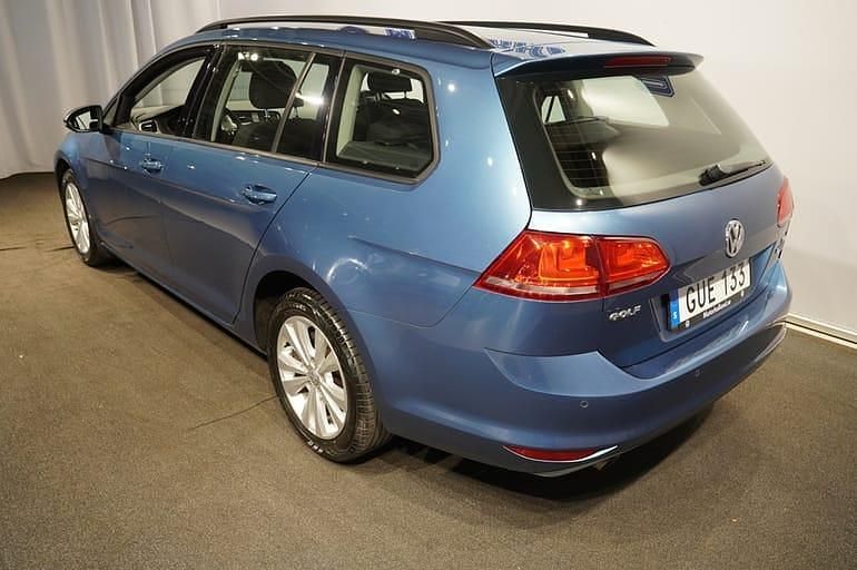 Begagnad VW Golf VII 112 HK (82 kW) 2016 Blå Kombi