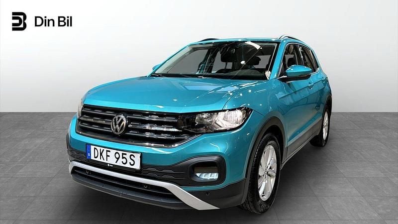 Grön Begagnad 2019 VW T-Cross Comfortline SUV | 159 900 kr (Marknadspris) - Bild 1/4
