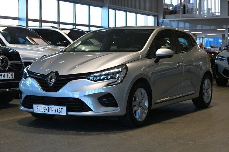 Grå Begagnad 2022 Renault Clio V Zen Halvkombi | 169 000 kr - Bild 1/4