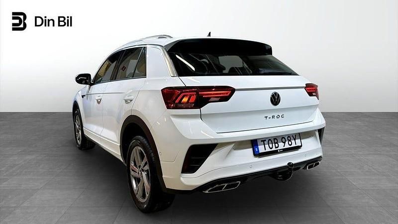 Begagnad VW T-Roc R-line 150 HK (110 kW) 2022 Vit SUV