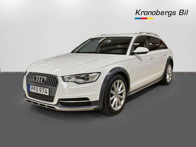Vit Begagnad 2014 Audi A6 Allroad Kombi | 129 500 kr (Marknadspris) - Bild 1/4