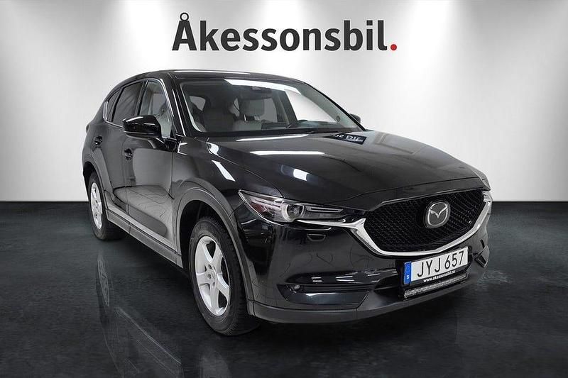 Svart Begagnad 2017 Mazda CX-5 Optimum SUV | 229 000 kr (Dyr) - Bild 1/4