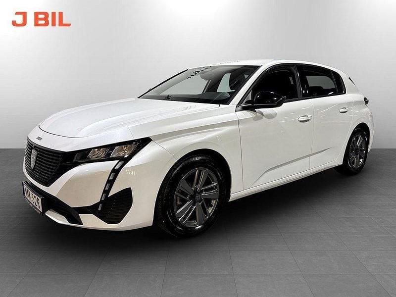 Vit Begagnad 2022 Peugeot 308 Active Halvkombi | 194 900 kr (Marknadspris) - Bild 1/4