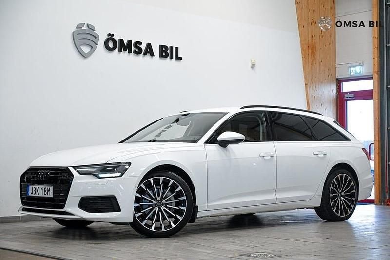 Vit Begagnad 2021 Audi A6 Proline Kombi | 234 800 kr (Marknadspris) - Bild 1/4