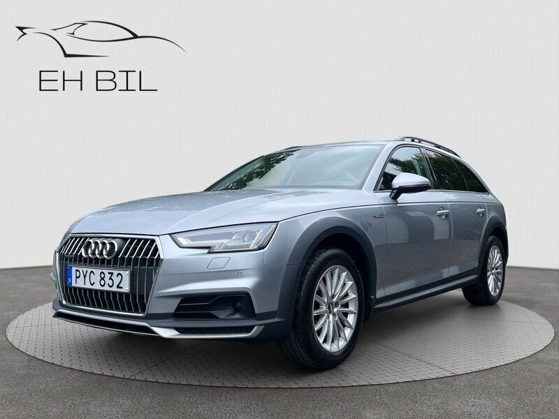 Silver Begagnad 2018 Audi A4 Allroad Kombi | 244 900 kr (Bra pris) - Bild 1/4