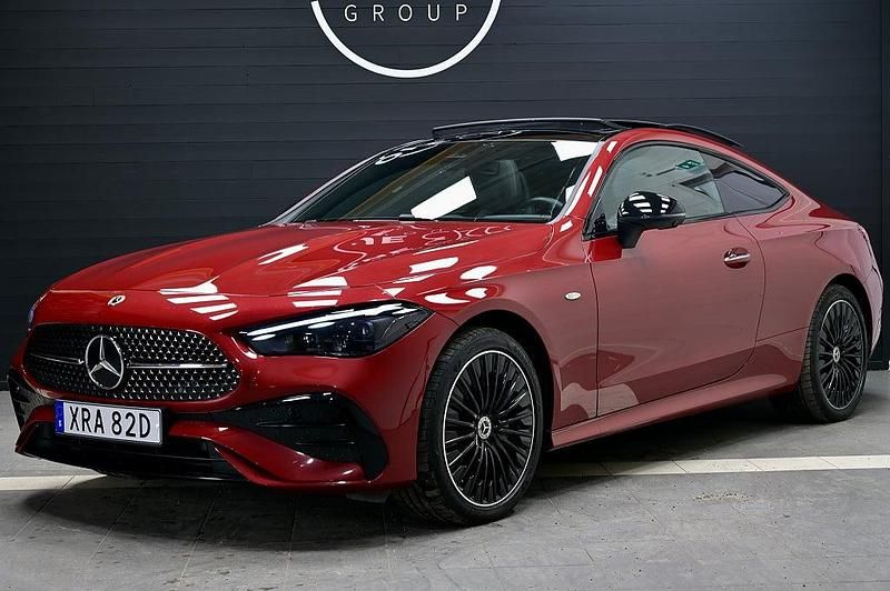 Begagnad Mercedes CLE300 AMG 204 HK (150 kW) 2024 Röd Sportkupé