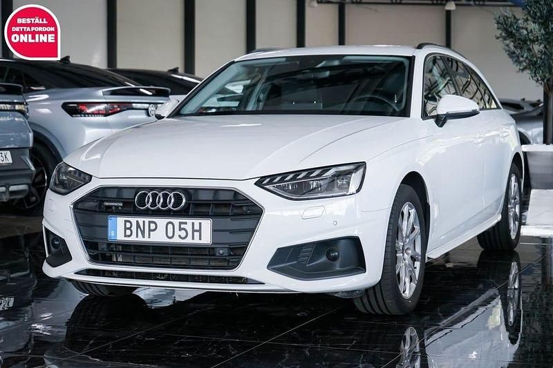 Vit Begagnad 2022 Audi A4 Proline Kombi | 269 500 kr (Bra pris) - Bild 1/4