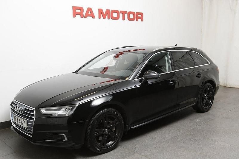 Svart Begagnad 2018 Audi A4 Sport Kombi | 189 800 kr (Bra pris) - Bild 1/2