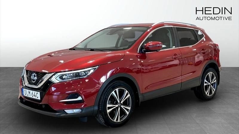 Röd (red) Begagnad 2020 Nissan Qashqai Tekna SUV | 219 900 kr (Marknadspris) - Bild 1/4