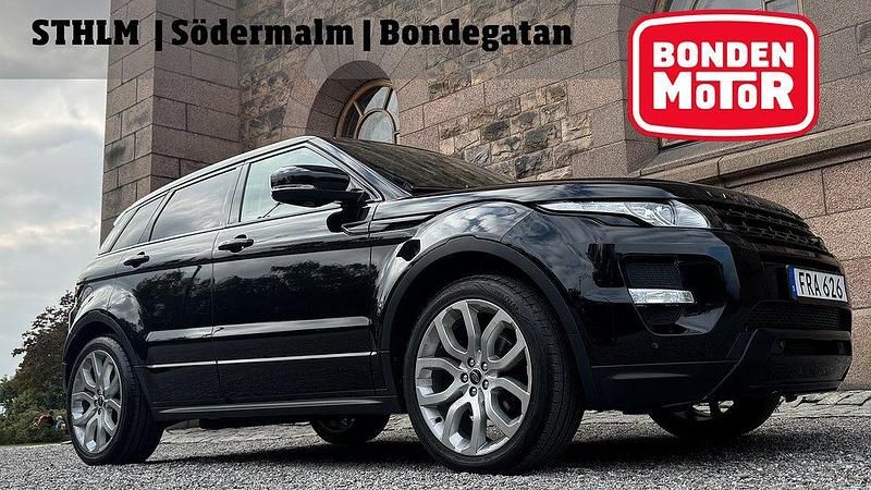 Svart Begagnad 2013 Land Rover Range Rover evoque SUV | 179 000 kr (Marknadspris) - Bild 1/4