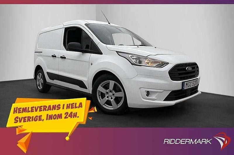 Vit Begagnad 2020 Ford Transit Pickup | 164 900 kr - Bild 1/3