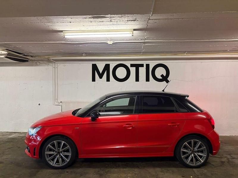 Röd Begagnad 2014 Audi A1 Sportback S-Line Halvkombi | 89 900 kr (Marknadspris) - Bild 1/4
