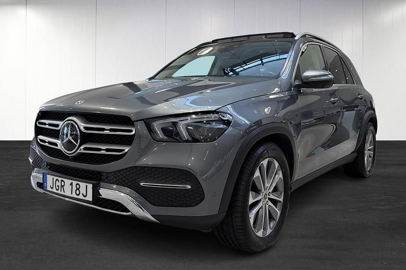 Grå (grey) Begagnad 2022 Mercedes GLE350 Premium Plus SUV | 589 900 kr (Superpris) - Bild 1/4