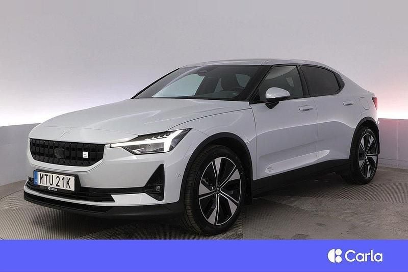 Silver Begagnad 2022 Polestar 2 Pilot-lite Sedan | 419 900 kr (Marknadspris) - Bild 1/4