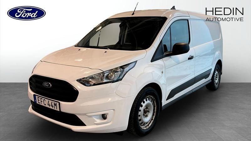 Vit Begagnad 2023 Ford Transit Pickup | 189 900 kr (Bra pris) - Bild 1/4