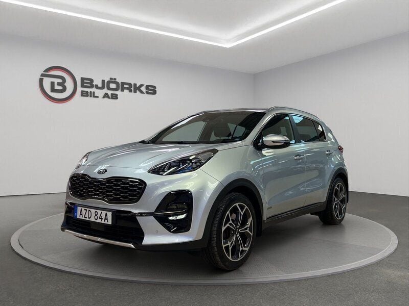 Grå Begagnad 2019 Kia Sportage GT-Line SUV | 258 500 kr (Marknadspris) - Bild 1/4