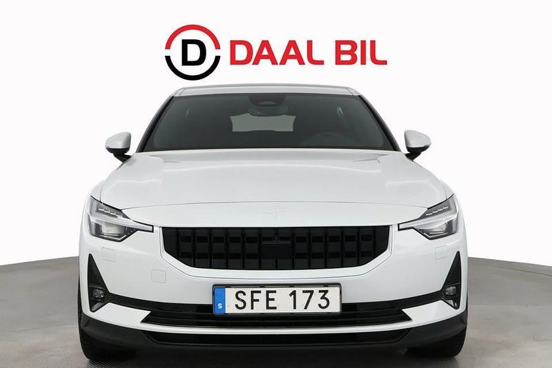 Begagnad Polestar 2 Long Range Dual motor 300 kW (408 HK) 2021 Vit Halvkombi