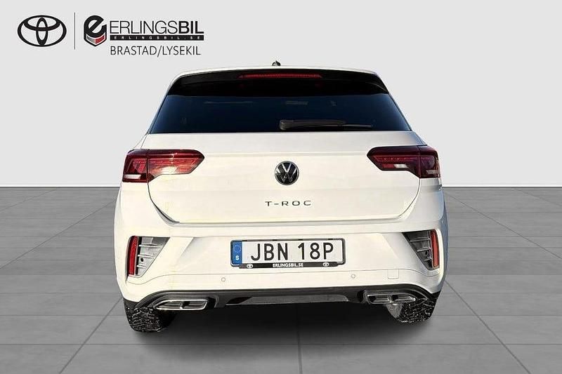 Begagnad VW T-Roc R-line 150 HK (110 kW) 2022 Vit SUV
