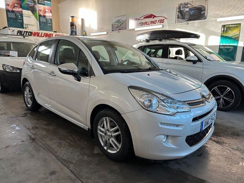Vit Begagnad 2014 Citroën C3 Halvkombi | 45 000 kr (Marknadspris) - Bild 1/4
