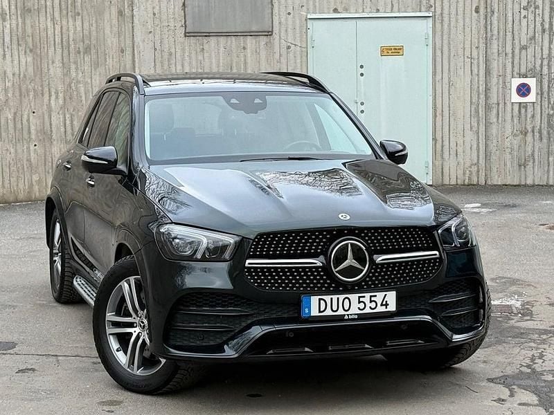 Begagnad Mercedes GLE350 AMG line 194 HK (142 kW) 2023 Grön SUV