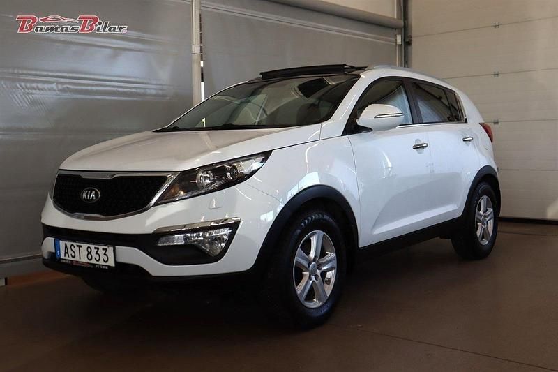 Vit Begagnad 2014 Kia Sportage SUV | 129 900 kr (Lite dyr) - Bild 1/4