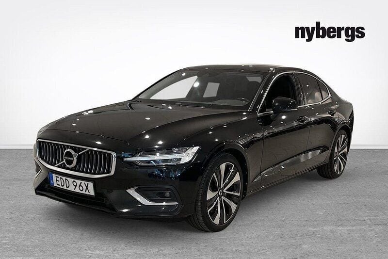 Svart Begagnad 2021 Volvo S60 Inscription Sedan | 309 000 kr (Marknadspris) - Bild 1/4