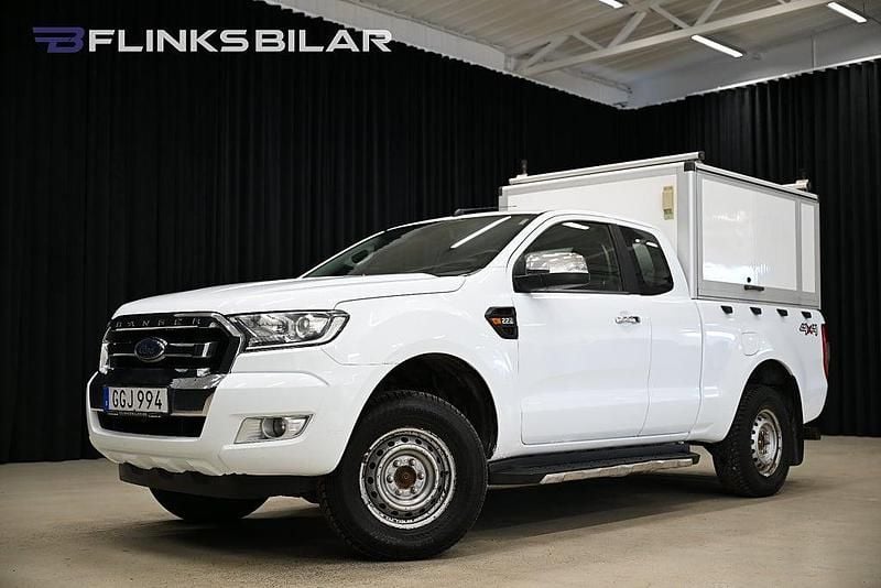 Begagnad Ford Ranger 160 HK (117 kW) 2018 Vit Pickup