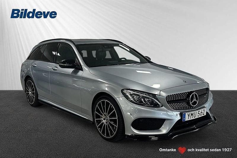 Begagnad Mercedes C43 AMG AMG 372 HK (273 kW) 2018 Silver Kombi