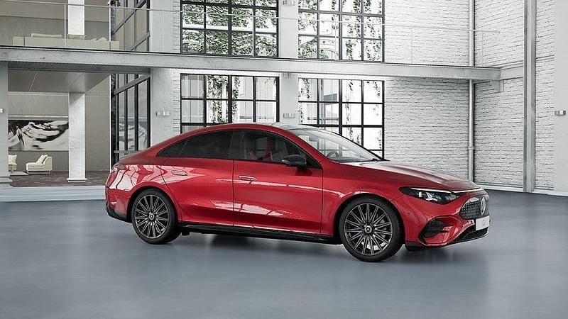 Ny Mercedes CLA 250+ AMG line Plus 200 kW (272 HK) 2026 Manufaktur patagonienröd metallic Sedan