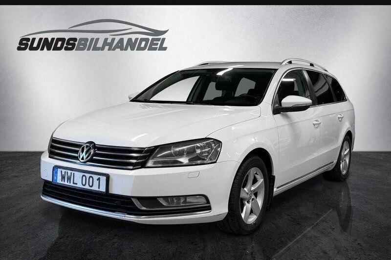 Vit Begagnad 2014 VW Passat Kombi | 89 900 kr (Superpris) - Bild 1/4