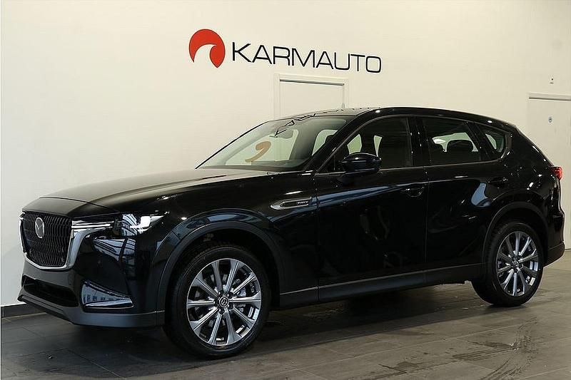 Svart Ny 2025 Mazda CX-60 Exclusive-Line SUV | 539 100 kr (Marknadspris) - Bild 1/4