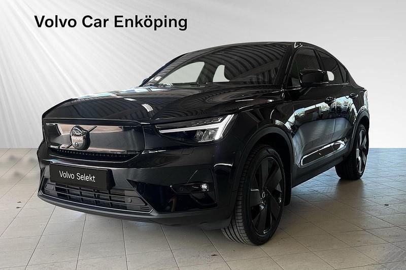 Svart Begagnad 2024 Volvo EC40 Performance SUV | 539 900 kr (Dyr) - Bild 1/3