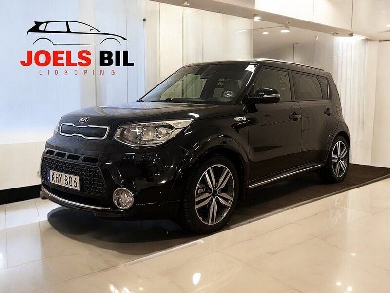 Svart Begagnad 2015 Kia Soul SUV | 94 900 kr (Marknadspris) - Bild 1/4