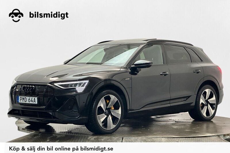 Svart Begagnad 2020 Audi e-tron S-Line SUV | 427 900 kr (Superpris) - Bild 1/3