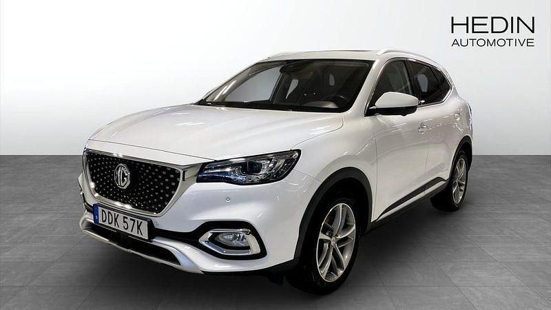 Vit Begagnad 2021 MG EHS Luxury SUV | 219 900 kr (Marknadspris) - Bild 1/4