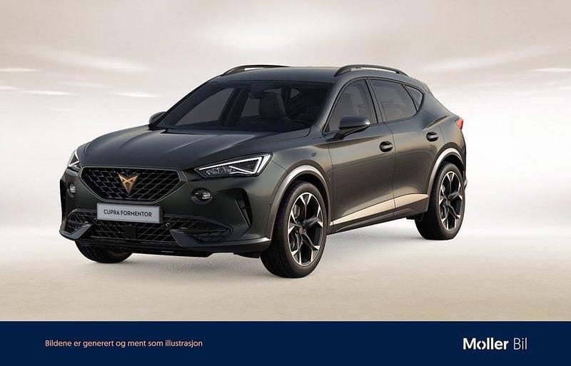 Mörkgrön (dark camouflage green met) Begagnad 2022 Cupra Formentor SUV | 259 900 kr (Marknadspris) - Bild 1/4