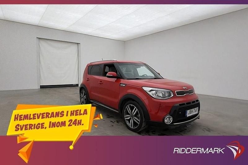 Begagnad Kia Soul 136 HK (100 kW) 2016 Röd SUV